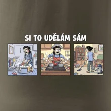 Si to udělám sám - dlouhé vlasy a knír
