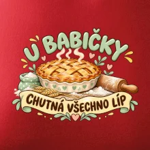 U babičky chutná všechno líp domácí koláč