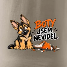 Boty jsem neviděl - štěně vlčáka