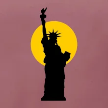 Socha svobody slunce