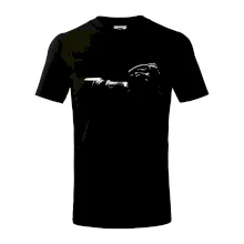 Zrcadlovka ve tmě z boku