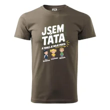 Jsem táta a tohle je moje parta  (obrázky a jména dětí)