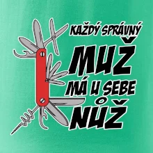 Každý správný muž, má u sebe nůž