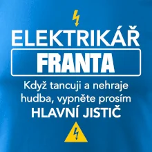 Jméno - Elektrikář - hlavní jistič