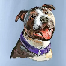 Americký stafordširský teriér  kreslený