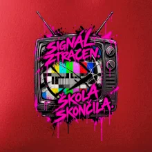 SIGNÁL ZTRACEN. ŠKOLA SKONČILA.