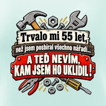 Trvalo mi  55 let, než jsem posbíral všechno nářadí