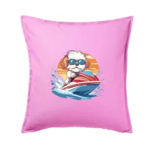 Bišonek na vodním skútru