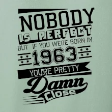 Nobody is perfect - 1963