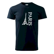 Paris nápis Eiffelovka na výšku