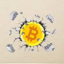 Bitcoin v triku Bitcoin v triku