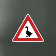 Dopravní značka - Pozor husa