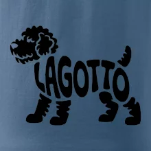 Lagotto nápis v těle