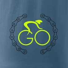 GO cyklista (fluo potisk)