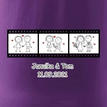 Svatební den - váš nápis (Hana-creative)