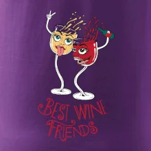 Best wine friends dancing (Pecka design)