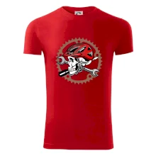 Lebka biker opravář Lebka biker opravář