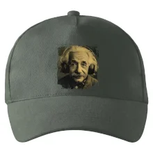 Albert se sluchátky