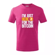 I'm just here for the Bitcoin