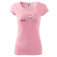 Prase nákres rozřezání