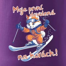 Moje první dovolená na horách oranžová liška