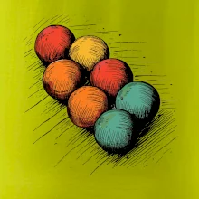 Petanque koule kresba