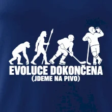 Hokejová evoluce jdeme na pivo