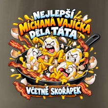 Nejlepší míchaná vajíčka dělá táta Včetně skořápek