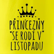 Princezny se rodí v listopadu
