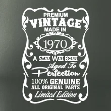 Vintage Etiketa - 1970