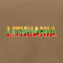 Lithuania - nápis vlajka