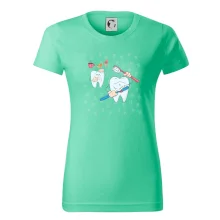 Zubařské tričko - kartáček a jídlo