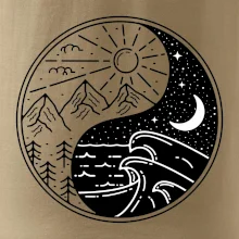 Yin & Yang hory a moře Yin & Yang hory a moře