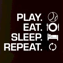 Play Eat Sleep Repeat tenis