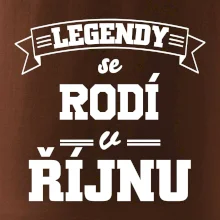 Legendy se rodí v říjnu