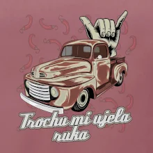Trochu mi ujela ruka