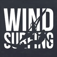 Windsurfing nápis