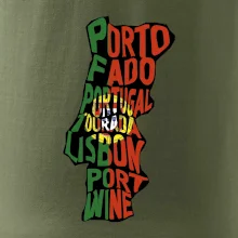 Mapy - názvy měst - Portugalsko