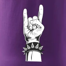 Rock ruka s náramkem