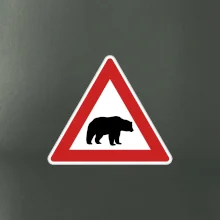 Dopravní značka - Pozor lední medvěd
