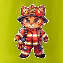 Malý hasič - kocour