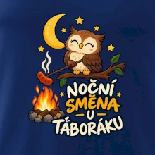 Noční směna u táboráku