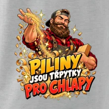 Piliny jsou třpytky pro chlapy - vousatý truhlář