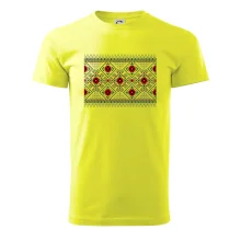 Ukrajinský vzor - Červeno Zelený