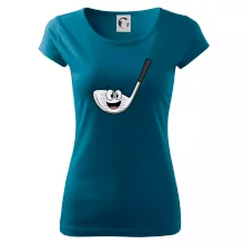 Parové triko - Golfová hůl a míček