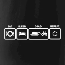 Eat sleep drag repeat