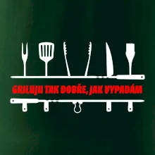 Griluju tak dobře, jak vypadám