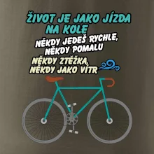 Život je jako jízda na kole