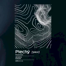 Plechý - vrstevnice v obdélníku