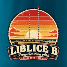 Liblice B retro odznak dvou vysílačů